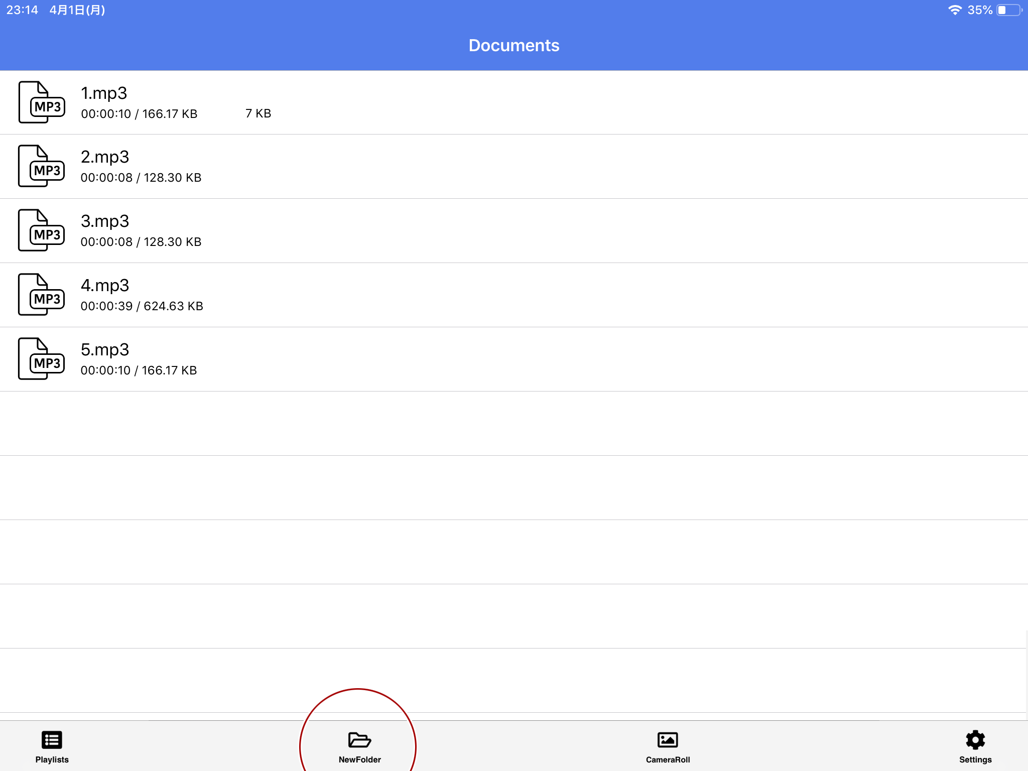 create-a-new-folder-easy-mp3-converter